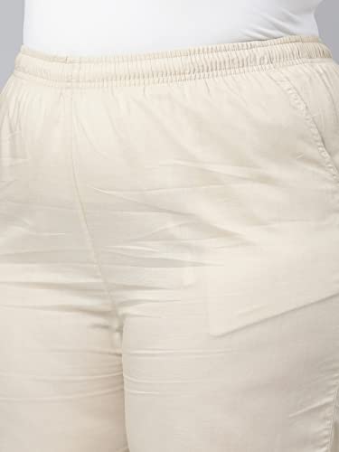 Image of GO COLORS Women Mid Rise Cotton Dhoti Pant