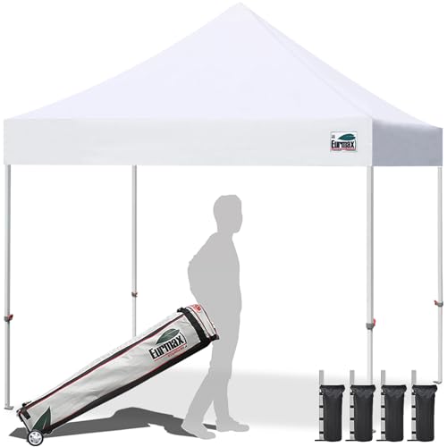 Eurmax USA 10x10ft Pop Up Canopy,Commercial Instant...