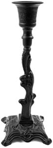 GrehomCandlestick - Black Spiral Antique, Candle holder made of solid brass