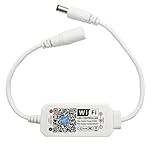 LED Smart WiFi Controller DC 12V 24V Dimmer APP Voice Remote Control Dimming For COB 2835 Single Color LED Strip Lights