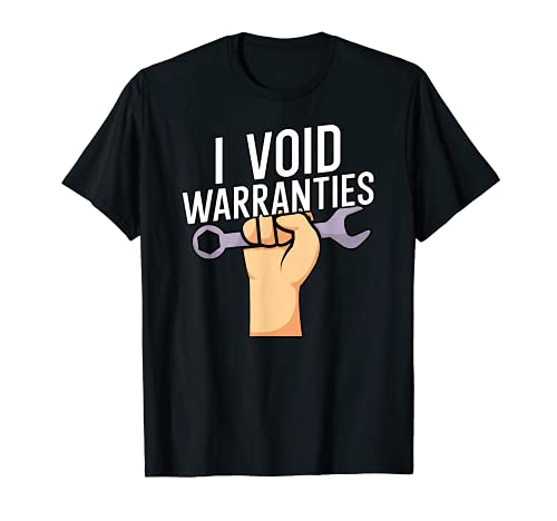 Herren Ich leere Garantiebedingungen T-Shirt