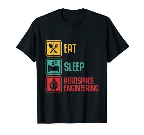 Eat Sleep - Gráfico divertido para amantes del ingeniero Camiseta