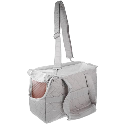 STOBAZA Bolsa Grande de Almacenamiento Transportín Transpirable para Gatos y de Lona Ligera y Portátil, Adecuado para Senderismo y Uso al Aire Libre