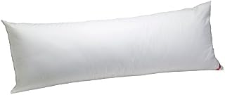 AllerEase 100% Cotton Allergy Protection Medium Density Body Pillow - Breathable, Hypoallergenic Fiber