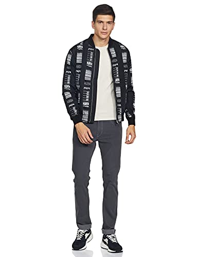 Image of Pepe Jeans Georgette Men's Solid Blouson Standard Length Jacket