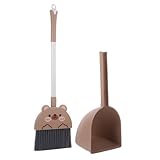 TOPPERFUN Broom and Dustpan Set for Boys and Girls Boy Girl Cleaning Tools Set Dustpan and Brush and Cleaning Accessories Safe Household Tools
