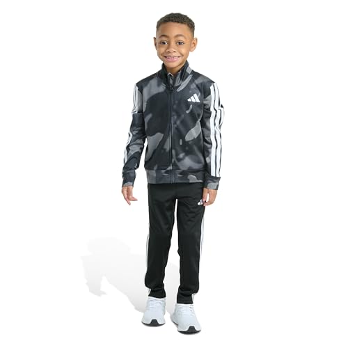 adidas Boys 2-piece Printed Camo Jacket & Jogger Set