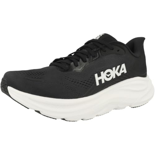 HOKA Herren Laufschuhe Weiss/schwarz 44 2/3 – Ansicht 4