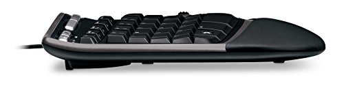 Microsoft Natural Ergonomic Keyboard 4000 f/Business - Teclado (USB, QWERTY, 0-35 °C, Negro, -40-60 °C, 5-80%)
