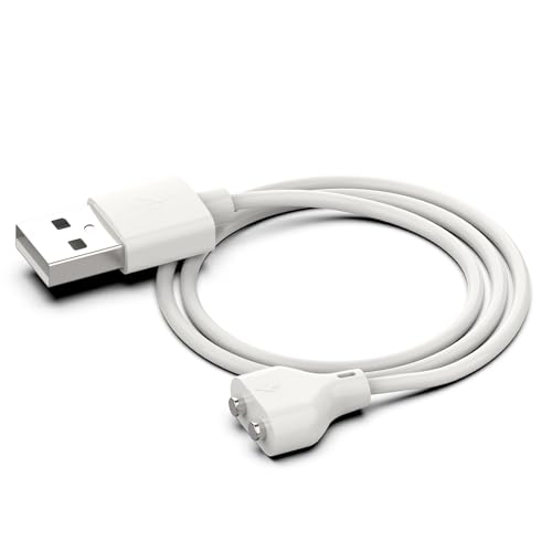 hafiuege Magnetic USB to DC Charger Cable Compatible with Wireless Massager, Universal Vibrator Charger, Electric Toothbrush Replacement Charging Cord (Contact spacing 7mm, magnet diameter 3mm)