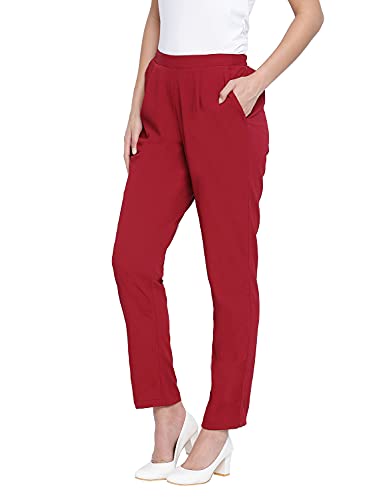 Image of oxolloxo Vellic Zig Zag Print Women Pants