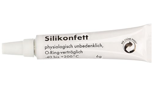 1 X 6g Tube Silikonfett für alle Kaffeemaschinen, Kaffeevollautomaten, Hahnfett