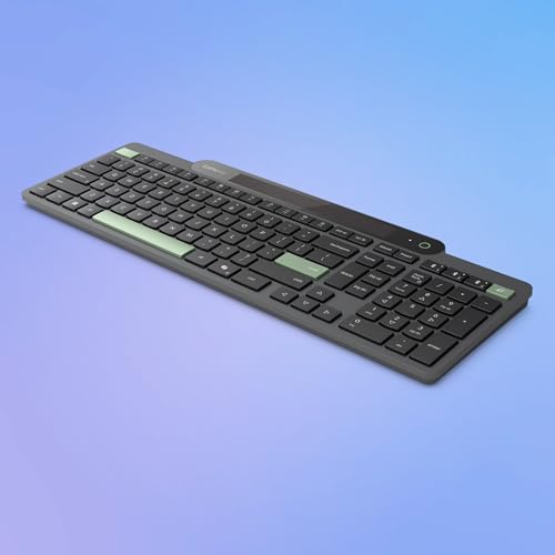 Lenovo Clavier auto rechargeable sans fil Bluetooth 5.1 QWERTY Italien boîtier - vue 4