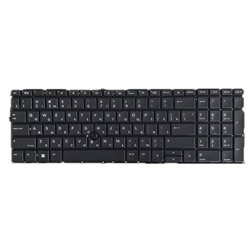 Clavier HP EliteBook 855 G8 RU pour réparer les touches bloquées du PC portable
