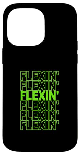 �O���[���J���[ Flexin' On Repeat Green Graphic �X�}�z�P�[�X iPhone 14 Pro Max �p