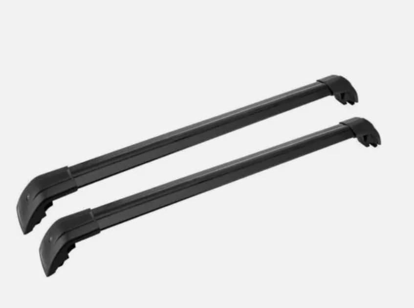 2PCS Aluminum Roof Rack Cross Bars with Theft Lock for Rooftop Compatible with Fixed Points Roofs Fits for Buick Encore 2011-2022(Black)
