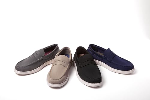 Dearfoams Men's Rollins Slip on Shoe Comfortable Lightweight Machine Washable with Arch Support Loafer3