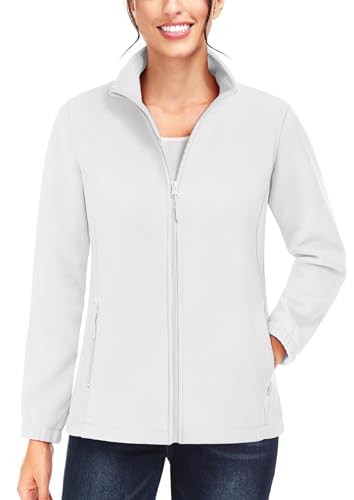 TACVASEN Womens Fleece Jackets Autumn Microfleece Warm Coats Ligh...