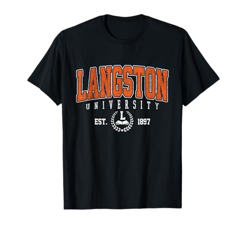 Langston Arch Athletic Retro - Camiseta Deportiva para Hombre y Mujer Camiseta