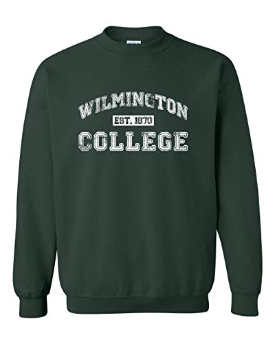 Wilmington College Est 1870 Unisex Crewneck Sweatshirt - Wilmington Quakers Apparel