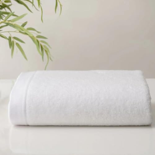 Image of Spread Spain Bamboo Towels for Bath, Towels for Bath Large Size, Bamboo Bath Towel High Absorbent & Soft, 360 GSM,1 Piece Bath Towel for Men /Women, 90 cms x 180 cms