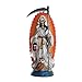 Pacific Giftware Santa Muerte Saint of Holy Death Standing Religious Statue 7.25 Inch White Tunic Robe Purification Santisima Muerte Sculpture Home Decor
