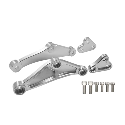 Support fixation pylône moteur Z900RS argent contre le jeu de cadre moto 2018-2024