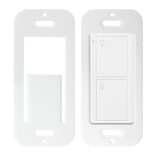 MingQiEven Remote Wallplate Bracket,Remote Contro, Enhance Your Smart Home Experience, Compatible with Lutron Pico