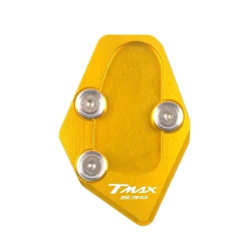 Béquille de moto pied élargi TMAX 530 2015 2016 extension latérale anti-enfoncement sol meuble