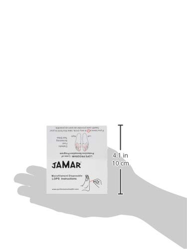 Jamar Disposable Monofilaments, Pack Of 20 Lops (Loss Of Preventative Sensation) 5.07 Measuring Tool For Diabetic Foot & Neuropathy Screening, Monofilament Set, Includes Instruction Card #TOP4