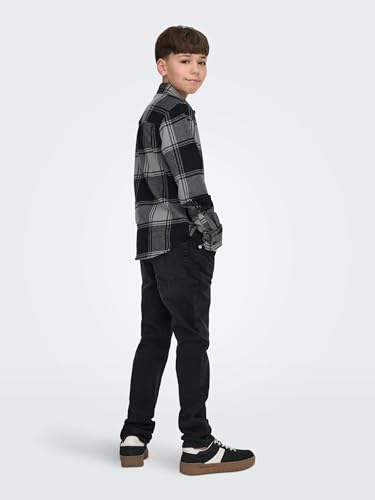 Only & Sons Osjweft Regular pantalones vaqueros de niño en denim azul clásico 7