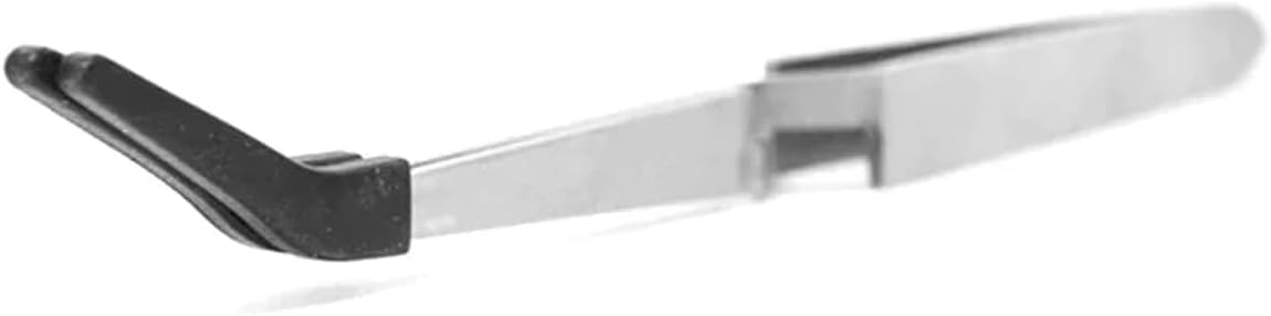 Reverse Tweezers with Heat-Resistant Silicone Grip, 2 packed | Ideal for Grabbing Ruby Pearls SIC Sphere Accessories | Durable & Easy to Use