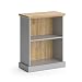 Produktbild Vicco Bücherregal Cambridge 2 3 4 5 Fächer Standregal Büroregal Holzregal Regal (Grau-Eiche, 2 Fächer)
