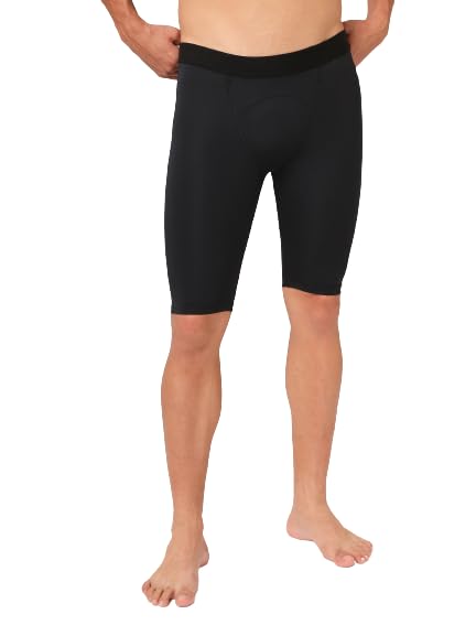 Mens Compression Tights for Gym, Running, Cycling, Swimming, Workout & Athletic Activities