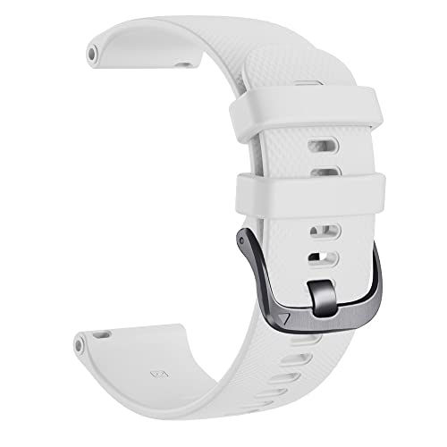 Correa de silicona suave de 22 mm acabado premium para Garmin Vivoactive diseño ágata 5