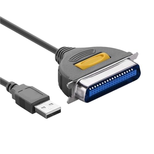 Image of USB 2.0 to DB25 CN36 Parallel Printer Cable Computer IEEE1284 25Pin 36Pin Printer Extending Cable(2m,USB to CN36)