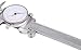 Accusize Industrial Tools 8''/200 mm by 0.001''/0.02 mm Dual Needle Precision Dial Caliper Stainless Steel in Fitted Case, Imperial/Metric, P920-S238