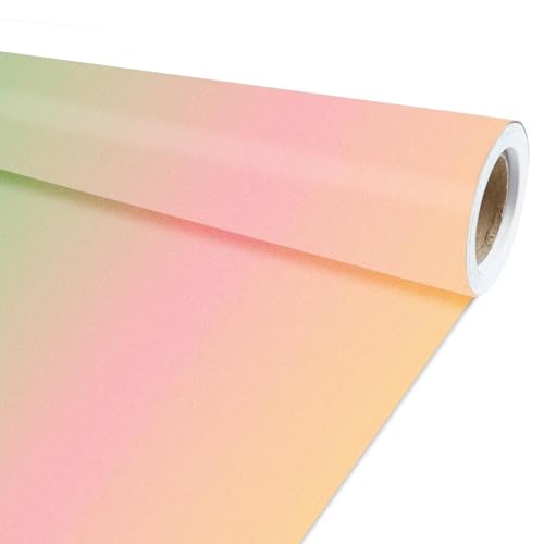 Qyeahkj Boho Bulletin Board Paper Roll - Fade Resistant Pink Background Paper for Arts, Crafts & Classroom Decoration - 17.7in x 20ft