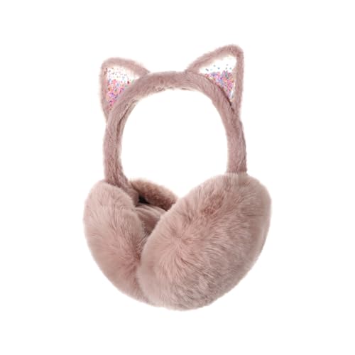 Girl Cat Earmuffs Children Cute Elephant Ear Warmers Winter Warm Ear Covers Foldable Animal Outdoor Earmuffs Cartoon Earmuffs3