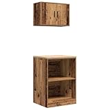 【Facile à entretenir :】 grâce à sa surface lisse, l'armoire se nettoie facilement à l'aide d'un chiffon humide et nécessite peu d'entretien.