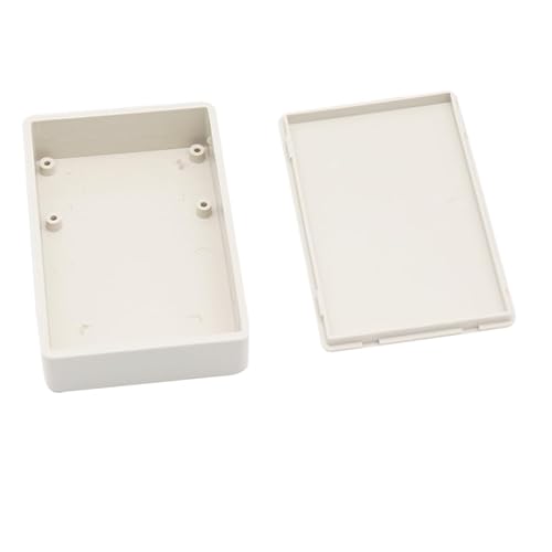 Miniatura 135 de Zulkit 5 cajas de proyecto de plástico ABS para proyectos eléctricos, caja de conexiones pequeña, color blanco, 2.4 x 1.42 x 0.98 pulgadas