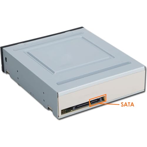 Image of TechMagnet Desktop PC Internal DVDRW SATA 24x DVD 56x CD ROM Built-in DVD Optical Drive Device Tray Loading Reader Writer Burner Compatible with Dell, Lenovo, HP, Asus, Acer (Renewed)