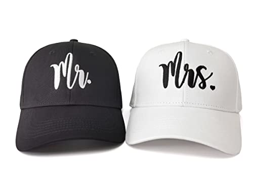 Gorras de béisbol Mr & Mrs sol y calor solucionados con este pack transpirable
