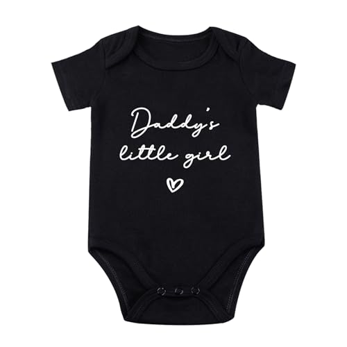 Image of SproutJoy Daddy's Little Girl Baby Bodysuit - Baby Girl Romper Outfit
