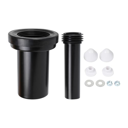 Sharplace Tubo di Scarico per WC Montato a Parete Set di Connettori per Serbatoio WC Tubo per Fognature Adattatore Robusto in Gomma Sostituzioni per WC per Uso, Tipo B