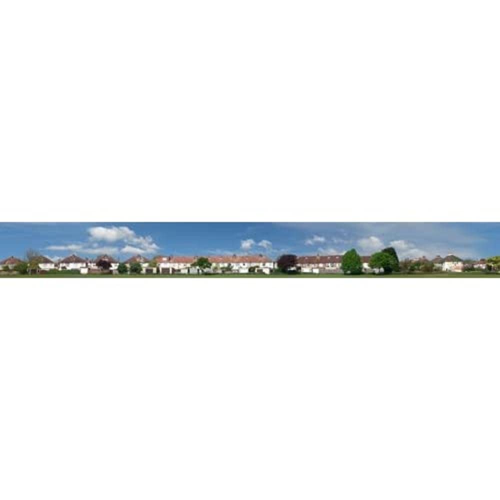 Gaugemaster GM757 Housebacks Small Photo Backscene (1372x152mm)