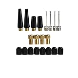 SUNIYUILD 20 Pieces Ball Pump Needle Set Needle Inflator Kit Needle Nozzle Adapter Inflator Kits for...