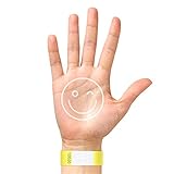 Superviven las duchas y el día a día. De Tyvek Material con cierre adhesivo seguro muy robusto, resistente a las roturas y al agua, se mantiene con duchas y lavarse las manos constantemente, no se agrieta, ni se despega ni se decolora