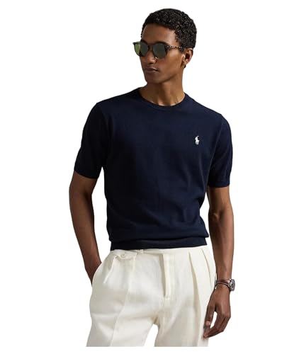 Polo Ralph Lauren Men's Cotton Crewneck Short-Sleeve Sweater