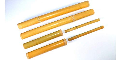 Kit bambuthérapie complet massage corporel visage 6 cannes kits en bois